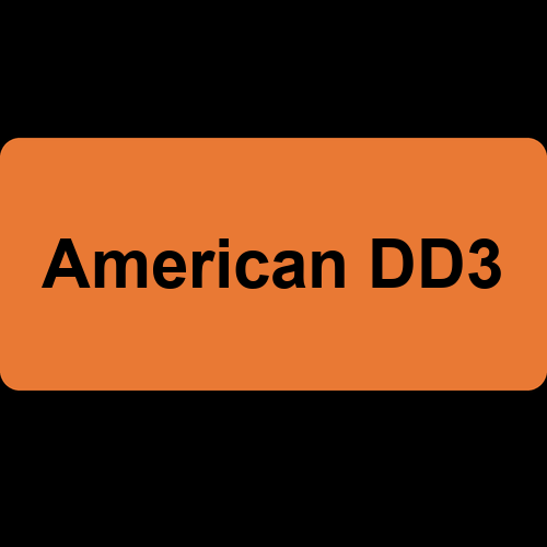 American DD3